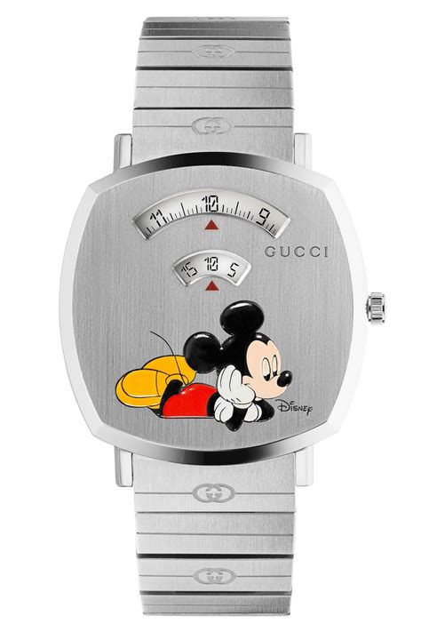 gucci disney grip watch|gucci interchangeable watch.